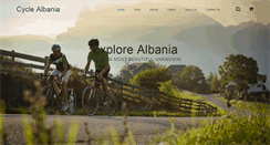 Desktop Screenshot of cyclealbania.com